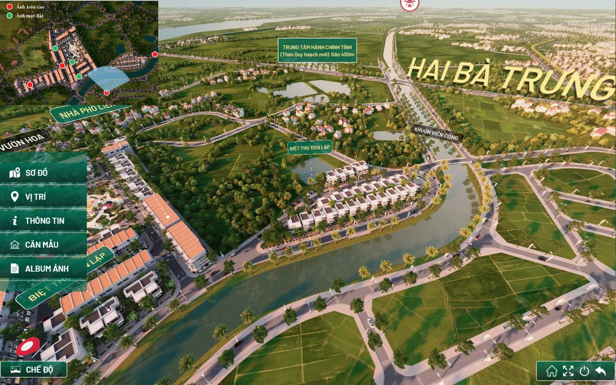 Toàn cảnh VR360 khu đô thị Phoenix Riverside